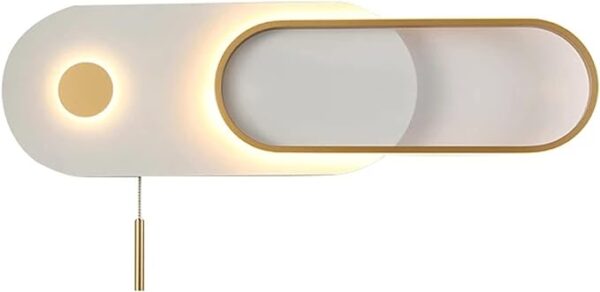 Modern LED Wall Lamp with Pulling Switch for Living Room