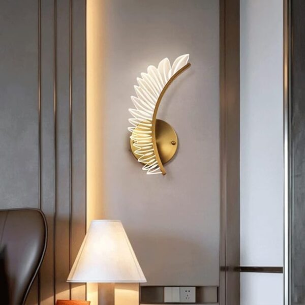 Wall Light Indoor Wall Lamp LED Night Lights Wing Design Waterproof Wall Lighting