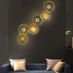 Modern Led Wall Lamp Design Luxury Lustre Lighting