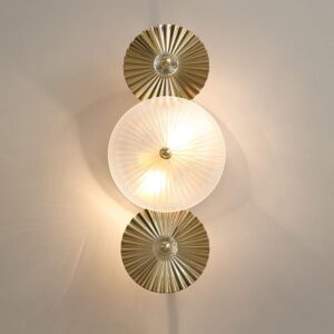 Modern Wall Mount Lamp, Glass Wall Lamp Wall Lights for Bedroom